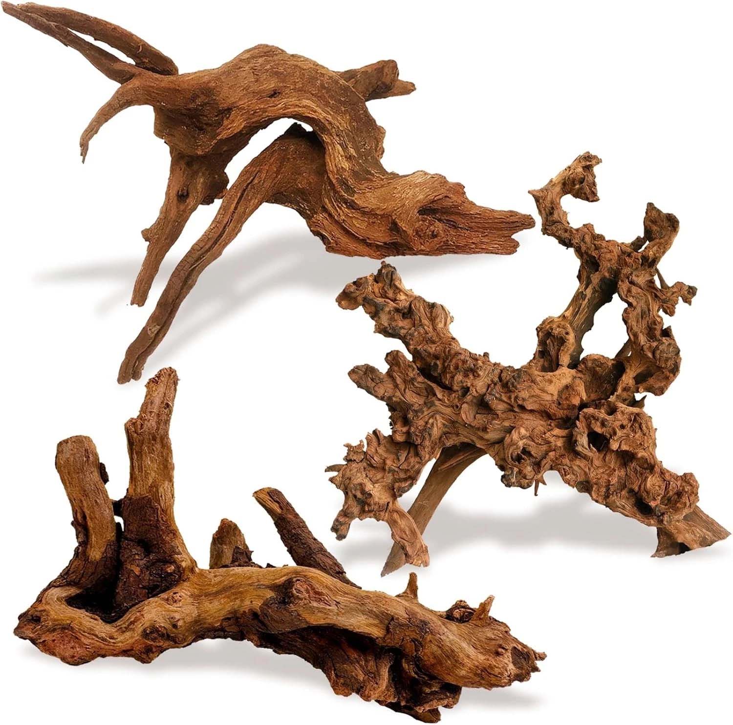 Aquarium Plants Live - 15-20CM 1Pc Natural Driftwood Coral Reef