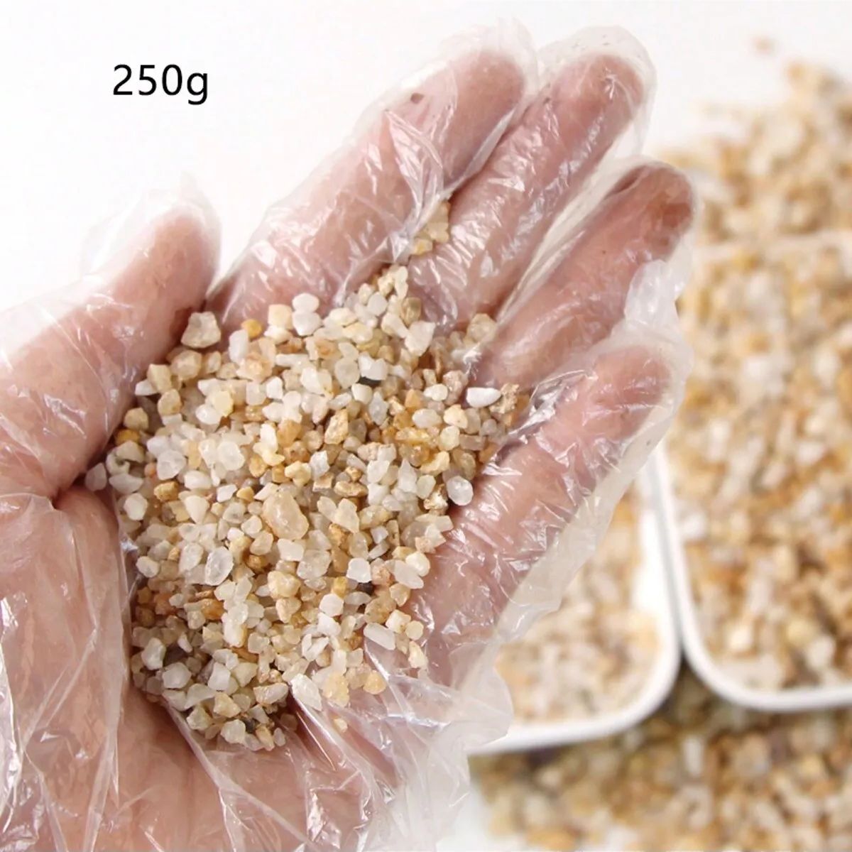 1pc-250g Natural Crystals Grav - Plant Aquarium Pot recension och pris