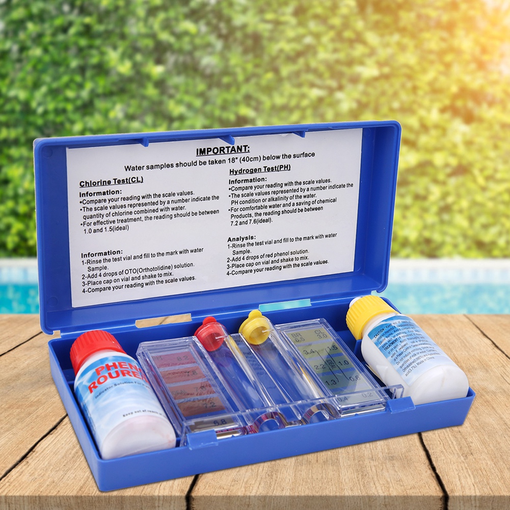PH Chlorine Water Quality Test - Aquarium Liquid Carbon recension och pris