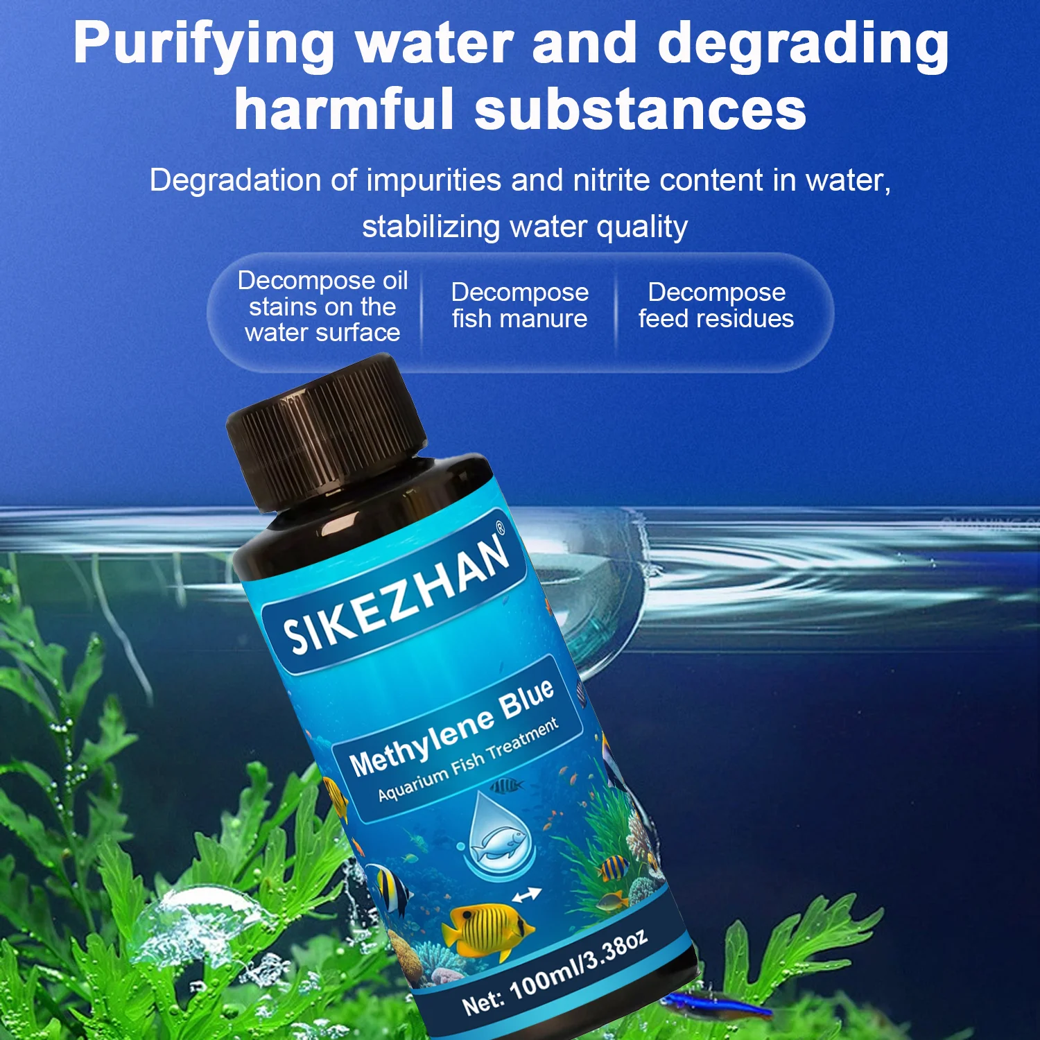 Methylene Blue Aquarium Fish T - Aquarium Liquid Carbon recension och pris