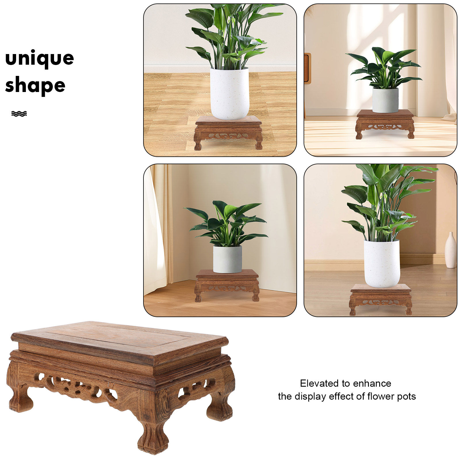 Chicken Wood Potted Plant Rise - Planted Tank recension och pris
