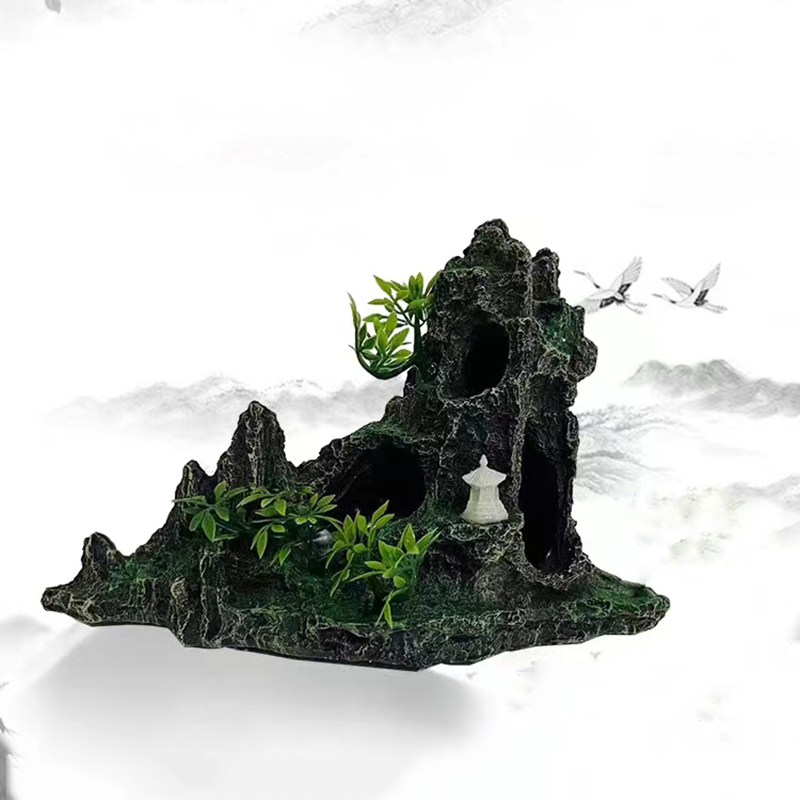 Resin Aquarium Rockery Mountai - Aquarium Driftwood recension och pris