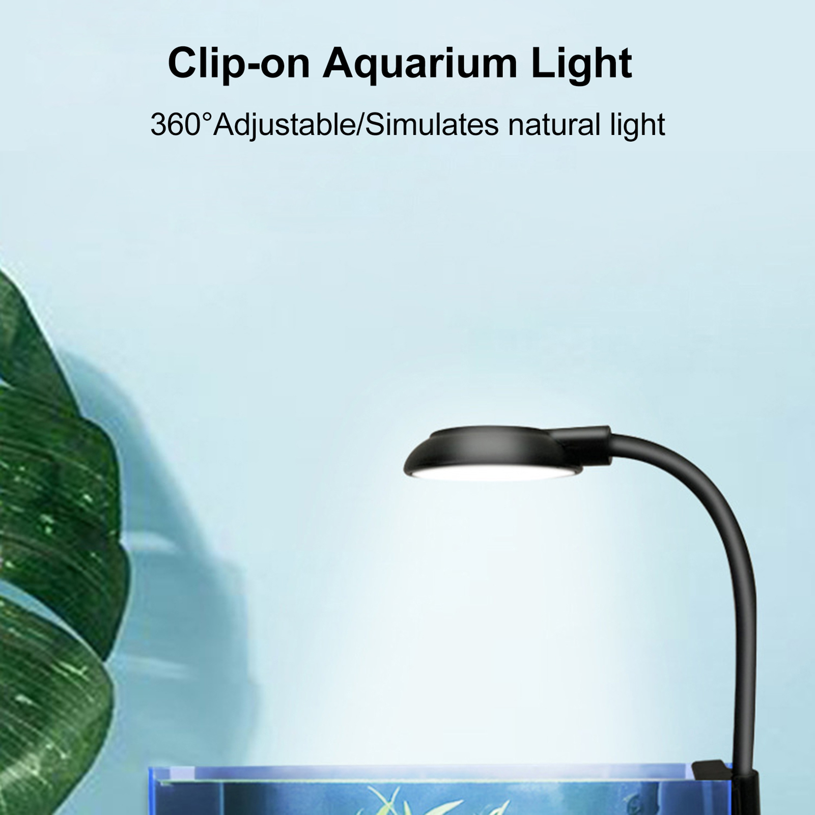 Fish  Clamp Lamp Aquarium Aqua - Aquarium Plant Light recension och pris