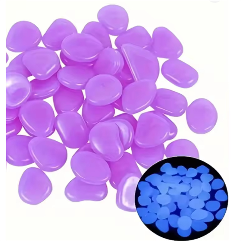 200pcs 1cm glow in dark pebble - Plant Aquarium Pot recension och pris