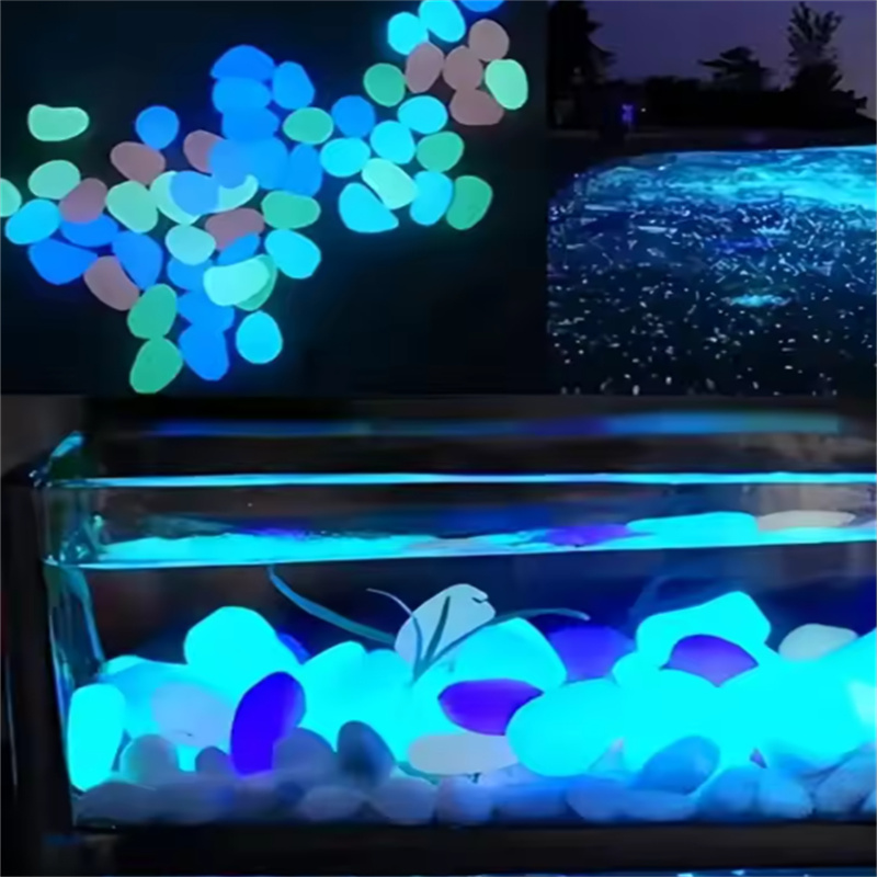 200pcs 1cm glow in dark pebble - Plant Aquarium Pot recension och pris