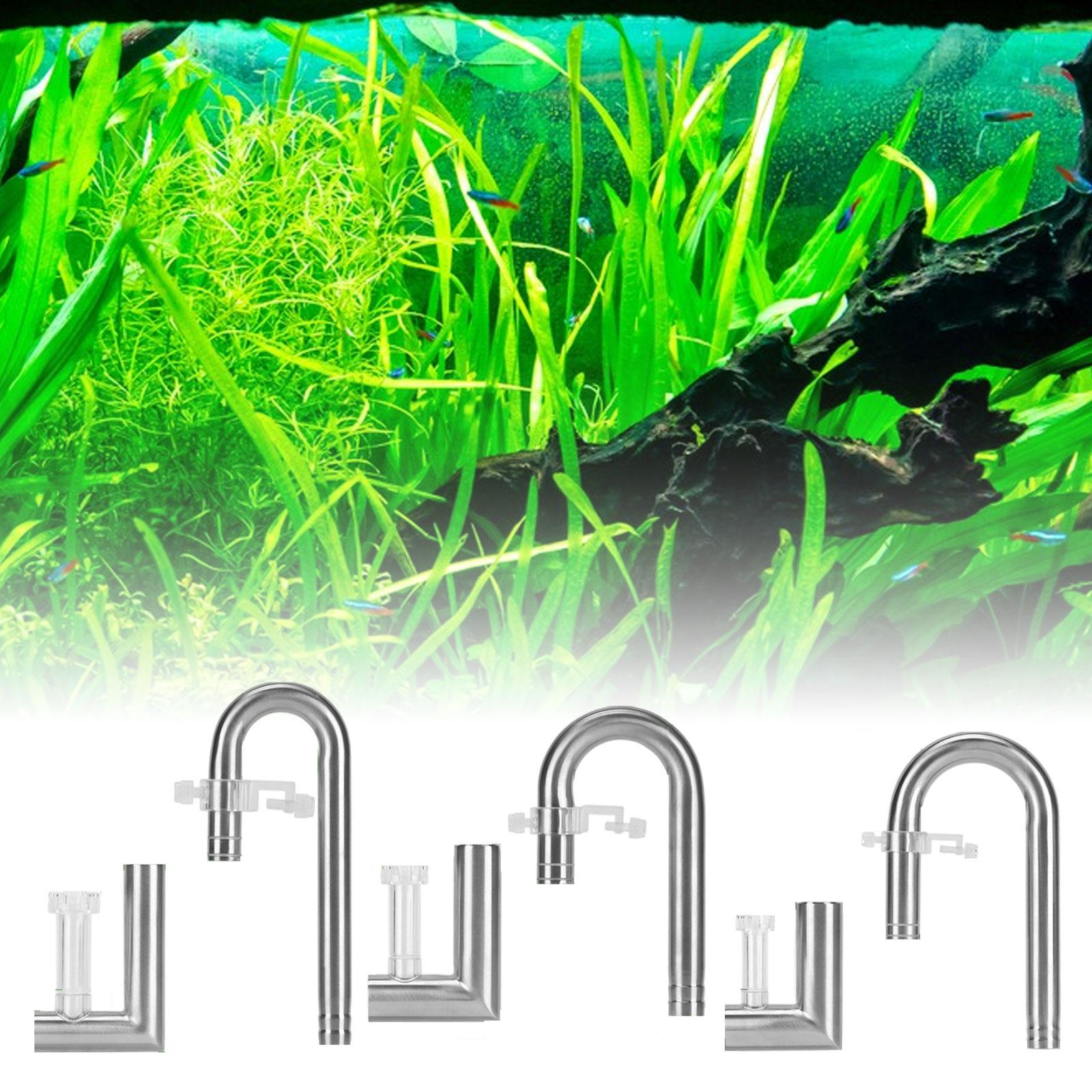 Adjustable Stainless Steel Aqu - Aquarium Planted Tank Filter recension och pris