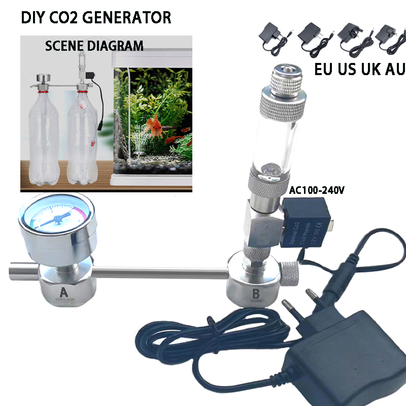 Aquarium DIY CO2 Generator Sys - Aquarium Liquid Carbon recension och pris