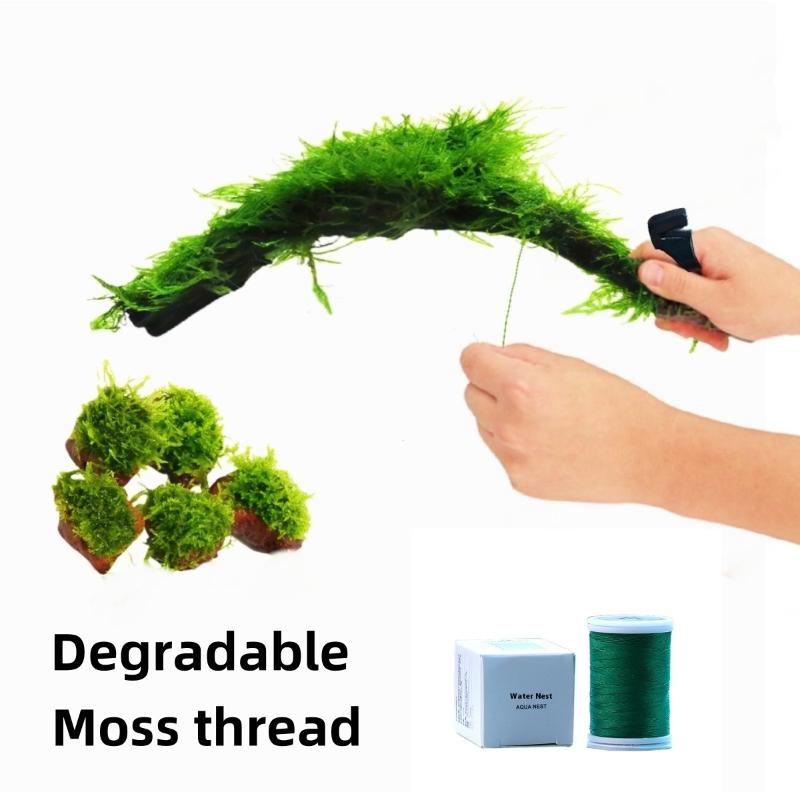 200M Naturally Degradable Moss - Aquarium Moss recension och pris
