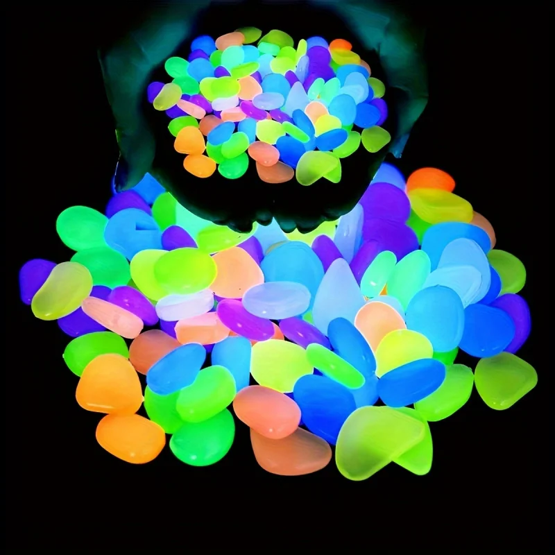 100/500pcs Glow In The Dark Pe - Plant Aquarium Pot recension och pris