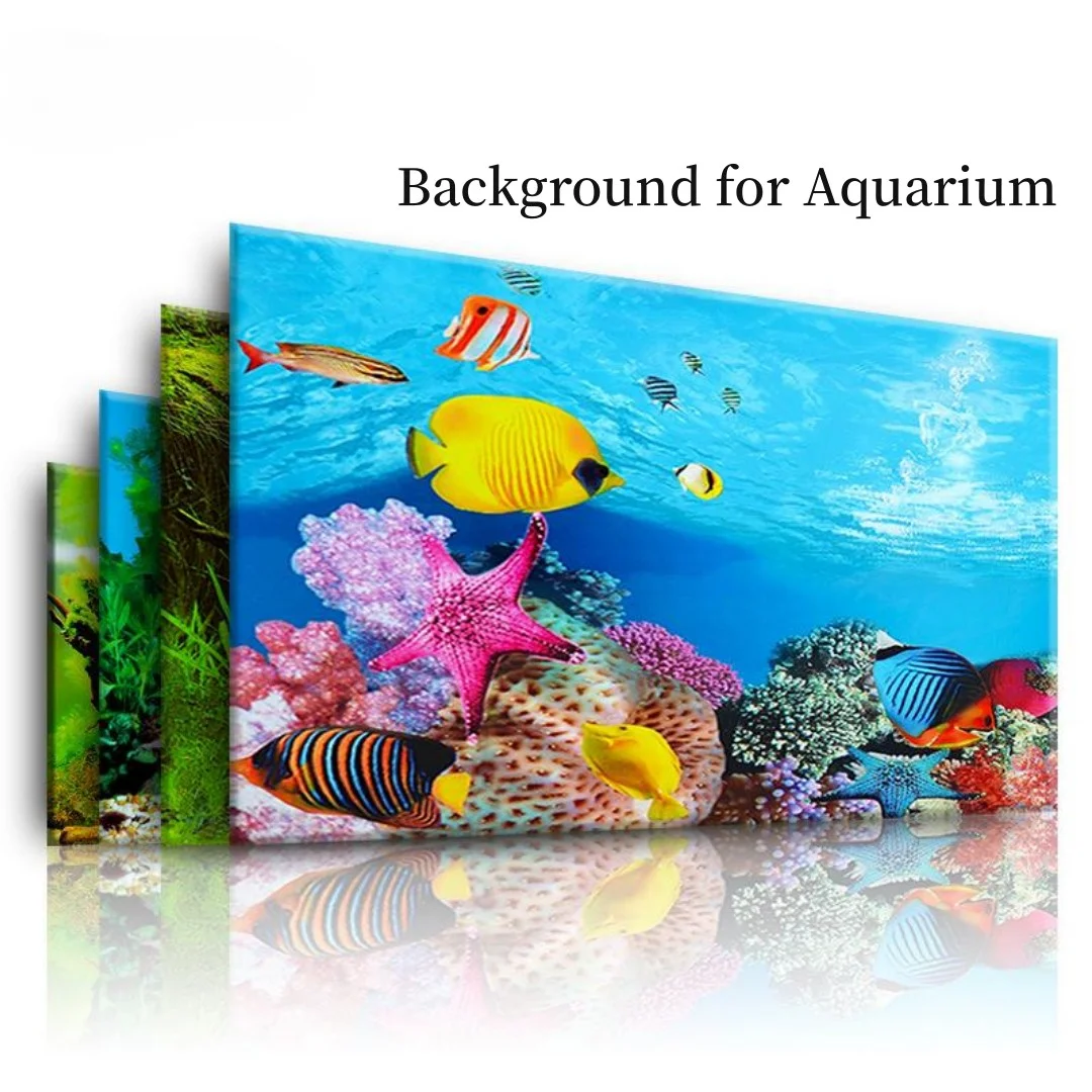 Background Aquarium 3D Sticker - Aquarium Moss recension och pris