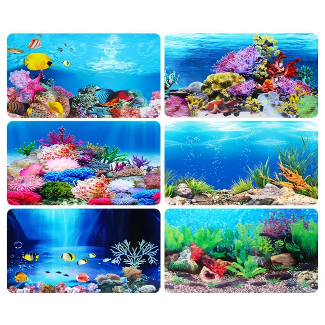 Background Aquarium 3D Sticker - Aquarium Moss recension och pris
