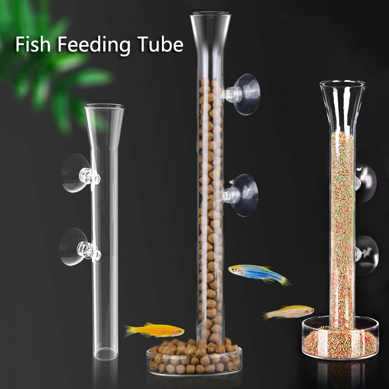 Glass Aquarium Feeder Tube Dis - Aquarium Fertilizer recension och pris