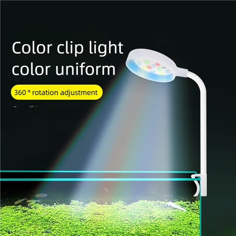 3W LED Clip-On Aquarium Light  - Aquarium Plant Light recension och pris