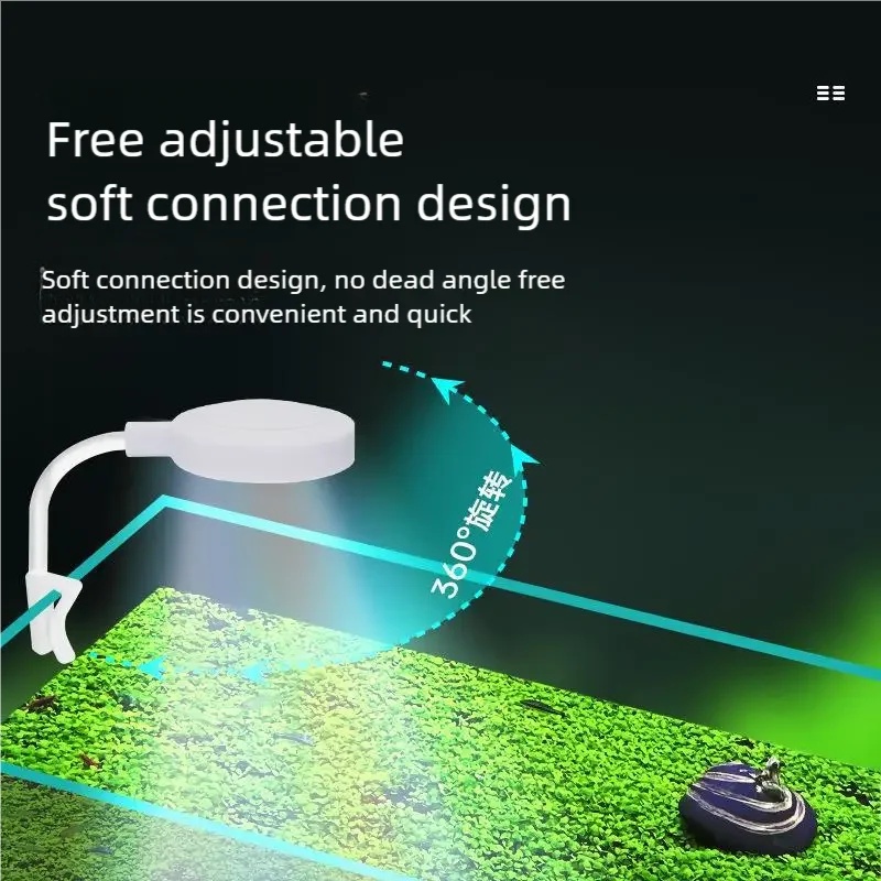 3W LED Clip-On Aquarium Light  - Aquarium Plant Light recension och pris