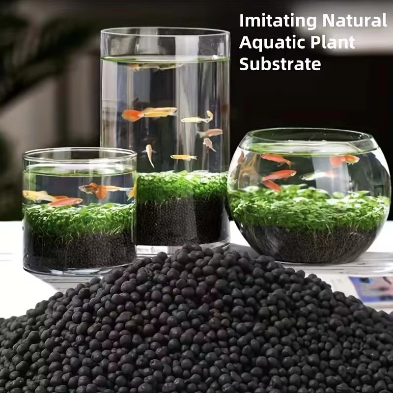Black Aquarium Substrate Soil  - Aquarium Planted Tank Filter recension och pris