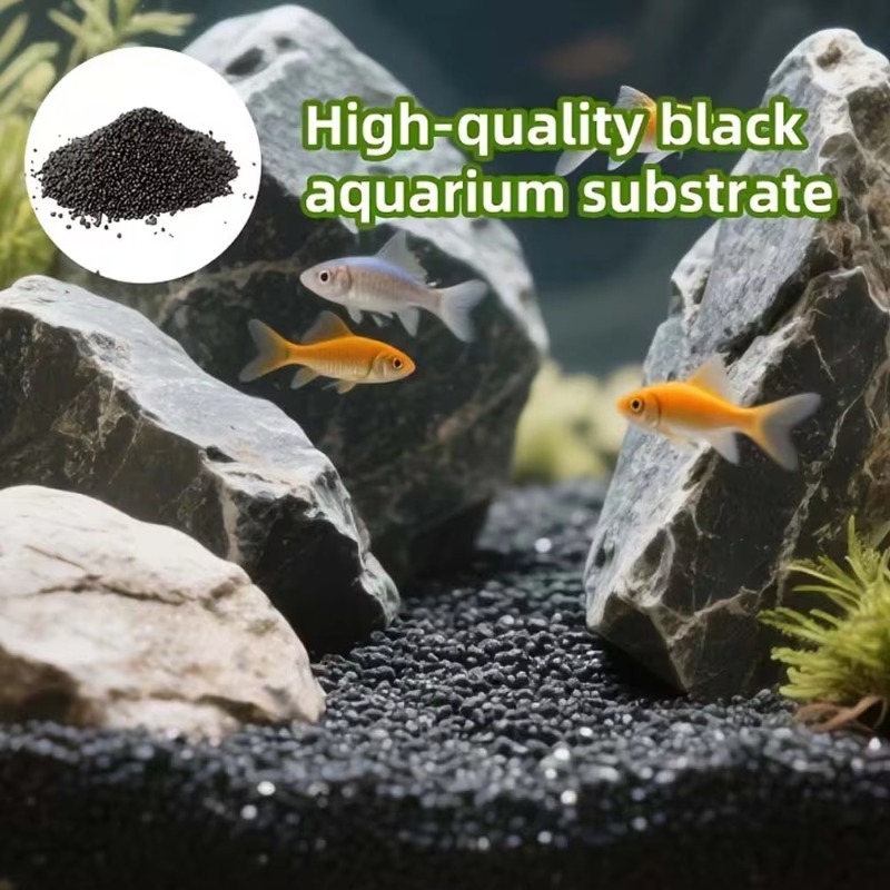 Black Aquarium Substrate Soil  - Aquarium Planted Tank Filter recension och pris