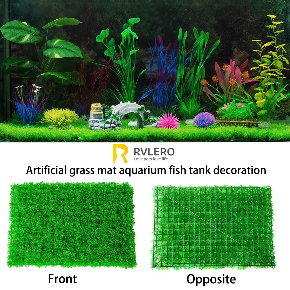 Artificial Grass Lawn Aquarium - Aquarium Plants Live recension och pris