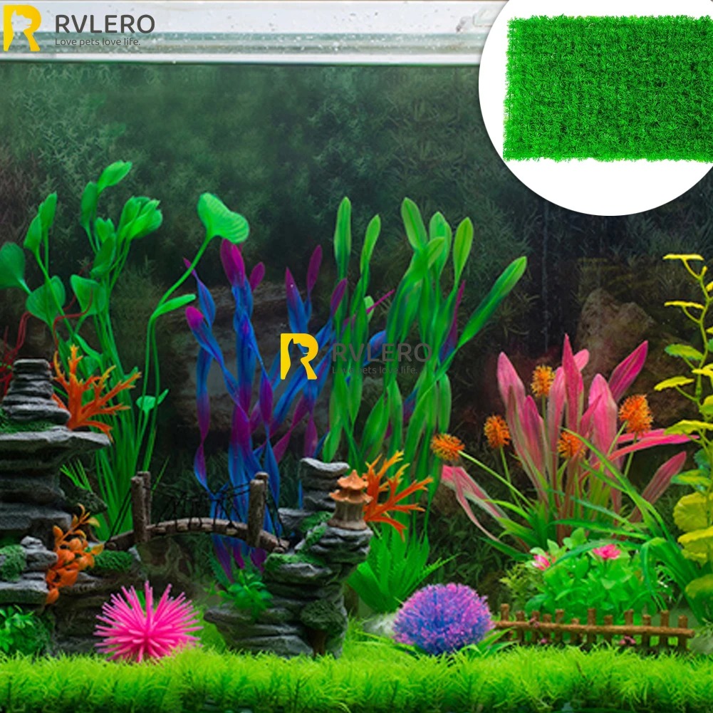 Artificial Grass Lawn Aquarium - Aquarium Plants Live recension och pris