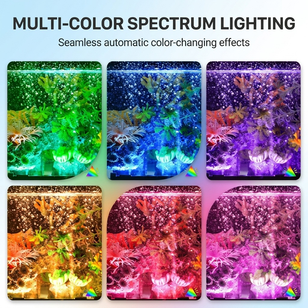 USB LED Aquarium Air Bubble Li - Aquarium Plant Light recension och pris
