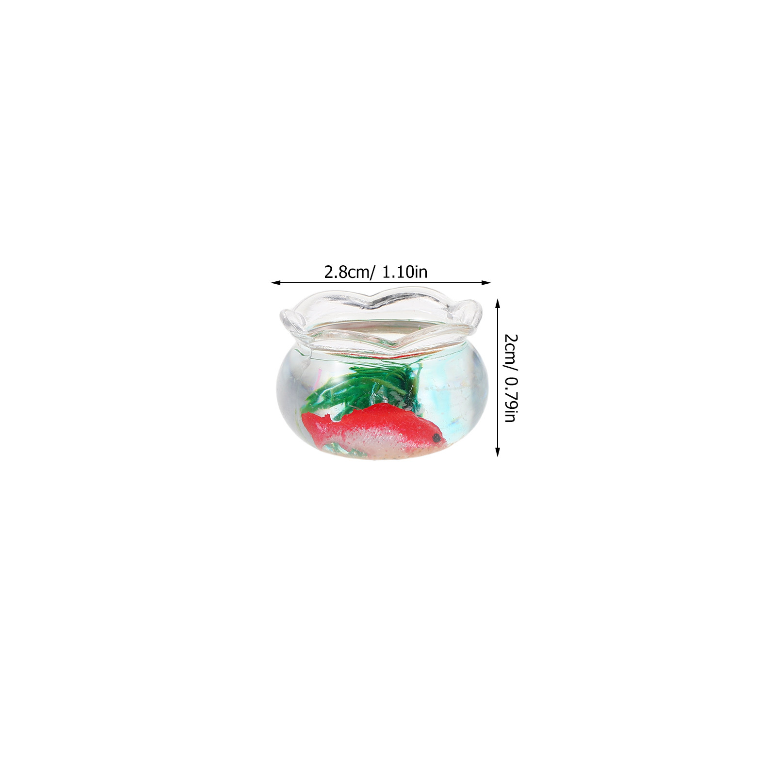 5pcs Mini Koi Fish Tank Set –  - Planted Tank recension och pris